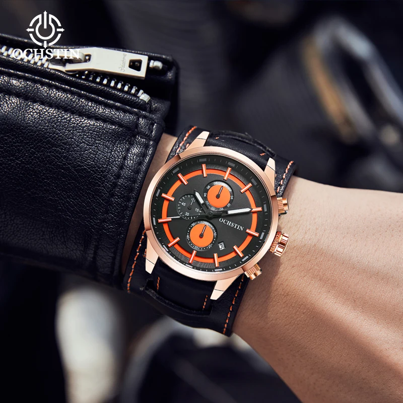 Ochstin Sports Street Style Multi functional Quartz Movement Craftsmanship Series 2024 New Men's Quartz Watch