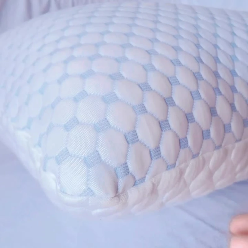 Memory Foam Bed Pillow Bed Pillow For Sleeping Breathable Pillow With Washable Removable Bed Pillow Cover Pillow 51x76cm 6