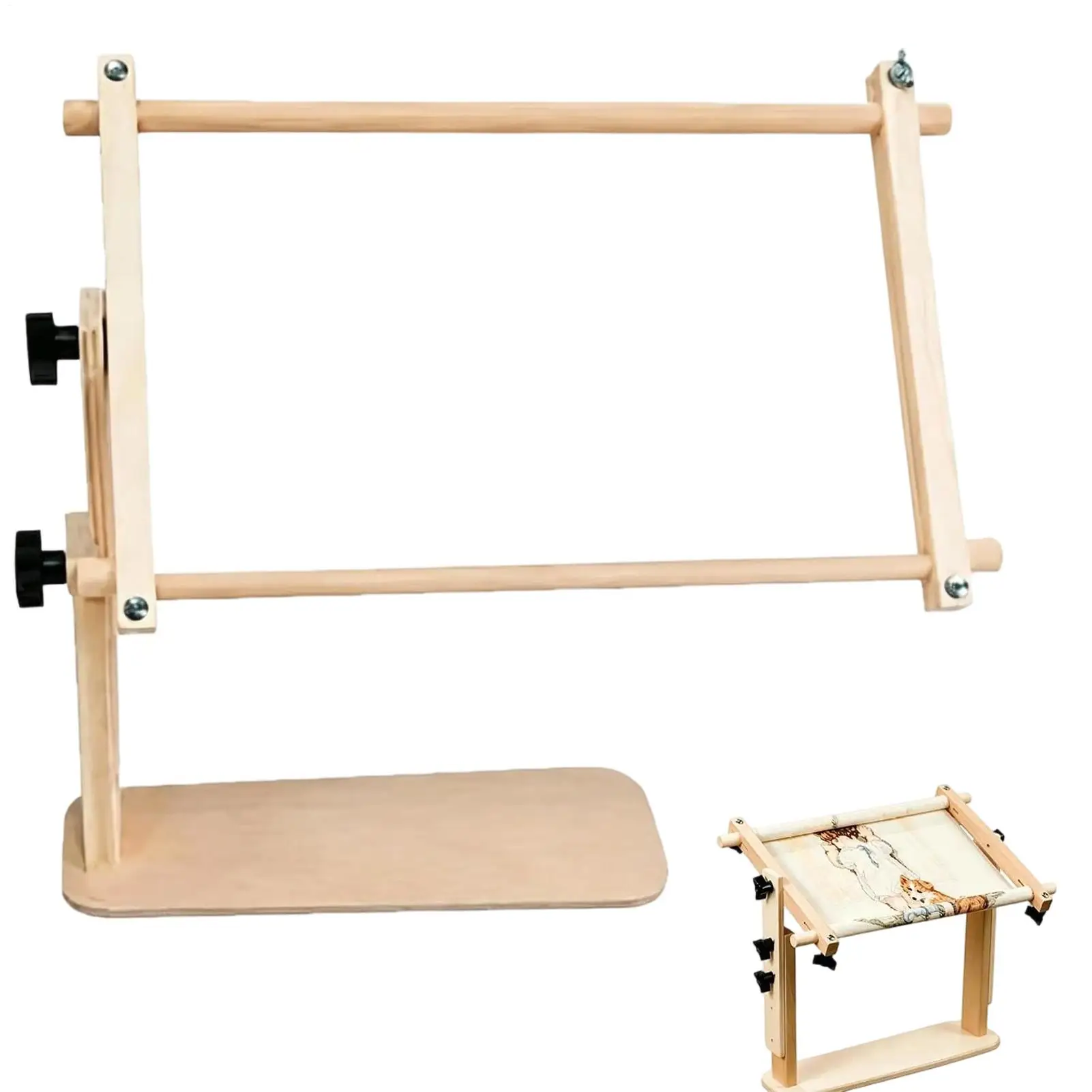 Adjustable Desktop Cross-Stitch and Embroidery Frame