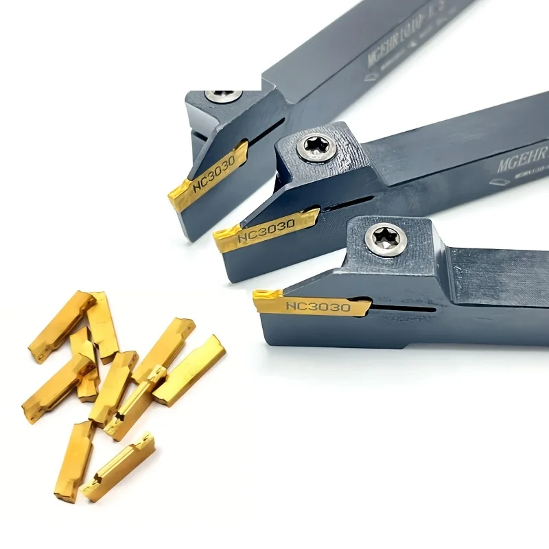 MGEHR 시리즈 CNC 선반 공구 홀더 MGRHRL MGEHR1.5/2/2.5/3/4/5/6mm 블레이드 외부 원형 홈 절삭 공구 홀더