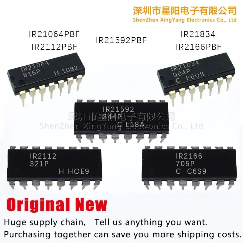 

New original IR21064PBF IR21834 IR2166PBF IR21592PBF IR2112PBF