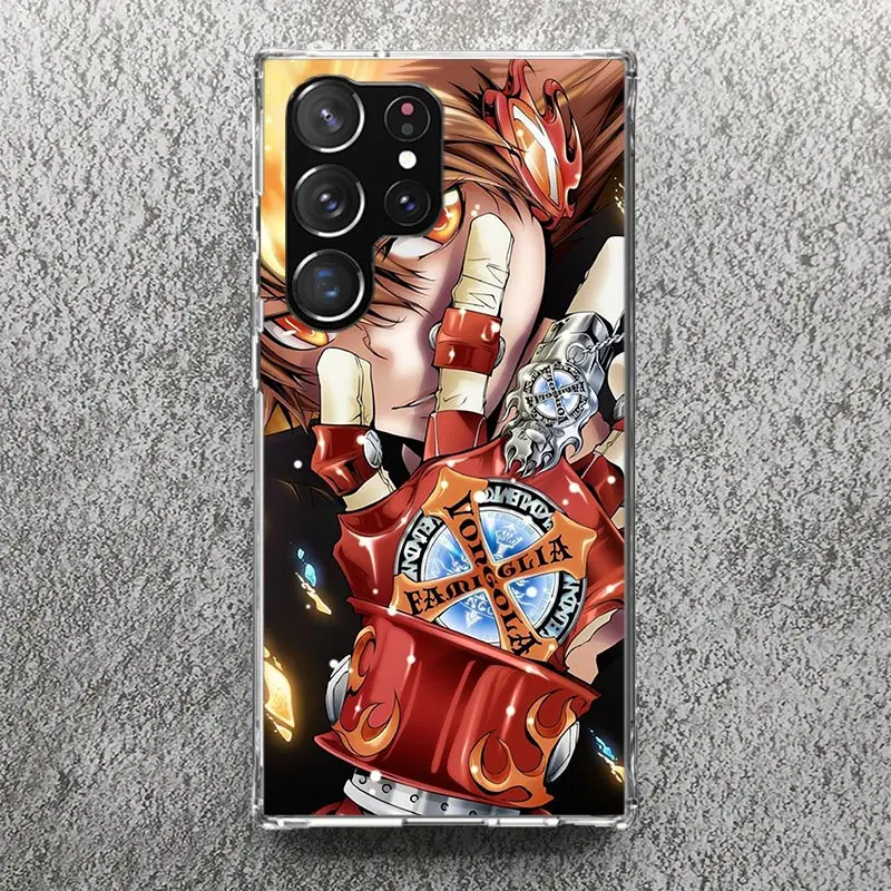 Katekyo Hitman Reborn Stylish Soft Phone Case Cover