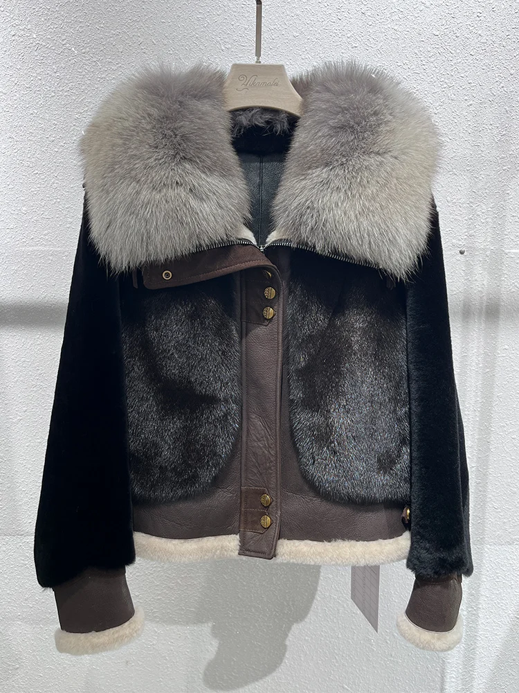 MINKANDFOX Coat Front View