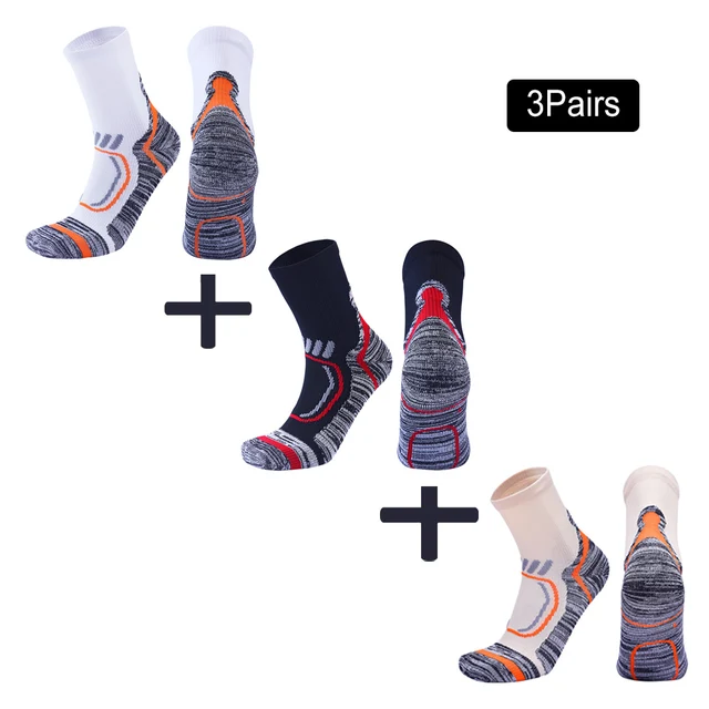 5Pairs Men's socks Breathable Socks women's Compression socks Basketball Socks Football Trekking Running Sport Socks Wintersocks 3Pairs Set6
