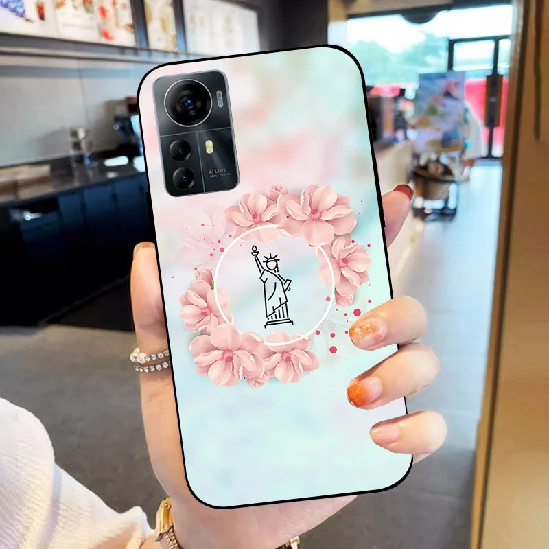Soft Silicone Fashion TPU Phone Case Protector, Stylish Shell Coque