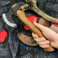 Hot selling Thunderbolt Axe Outdoor Portable Multi functional Knife Axe DC53 High hardness Sharp Cutting Edge 2