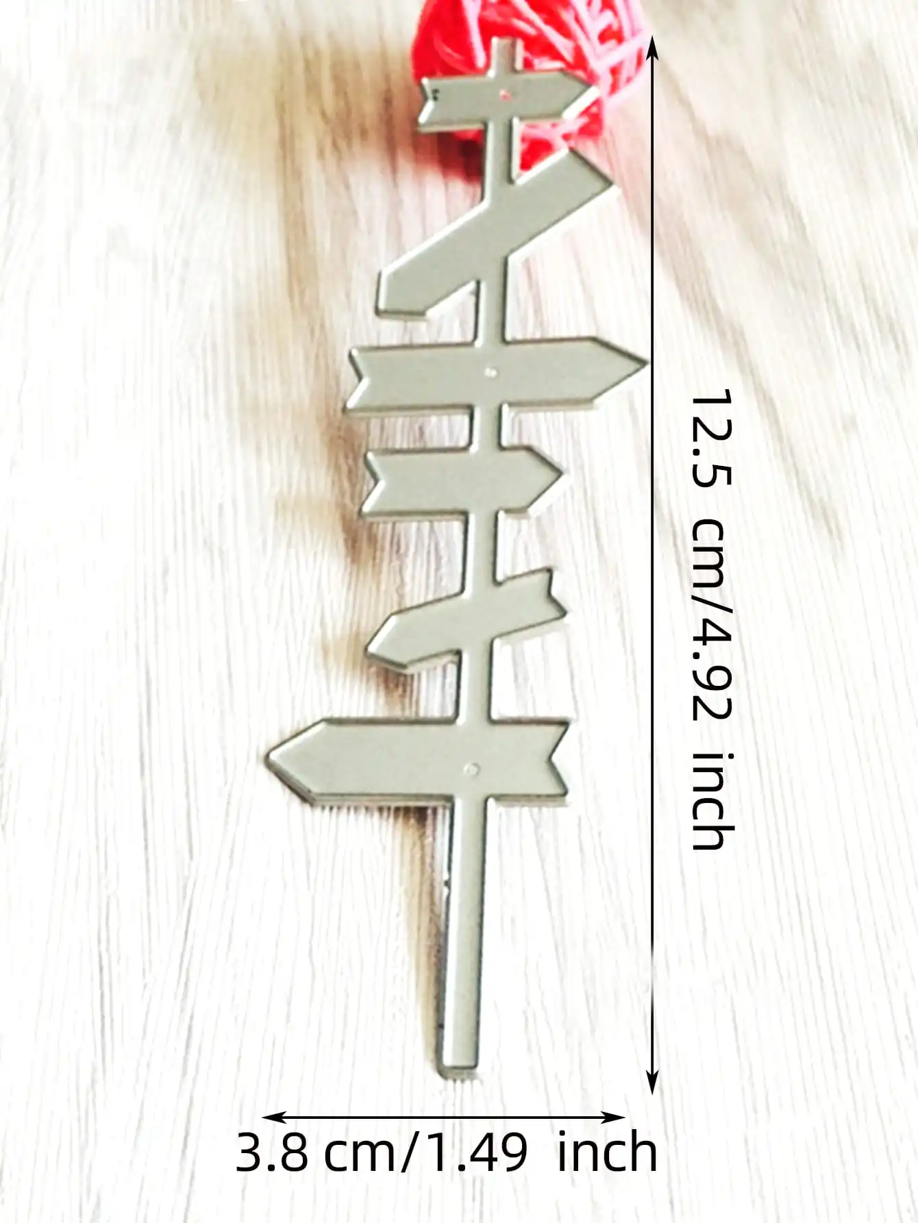 Set Di 4 Fustelle In Metallo Per Scrapbooking - 5 Pezzi Sagome Per Biglietti, Album E Decorazioni Fai Da Te