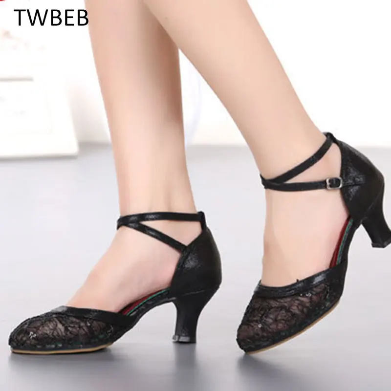 LadyLatinDanceShoesHighHeelWomensBallroomTangoSalsaLatin