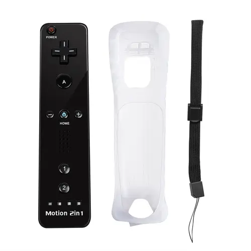 2 in 1 For Nintendo Wii Controller Set Optional Motion Plus Joystick Wireless Remote Gamepad with Silicone Case Video Game - Image 33