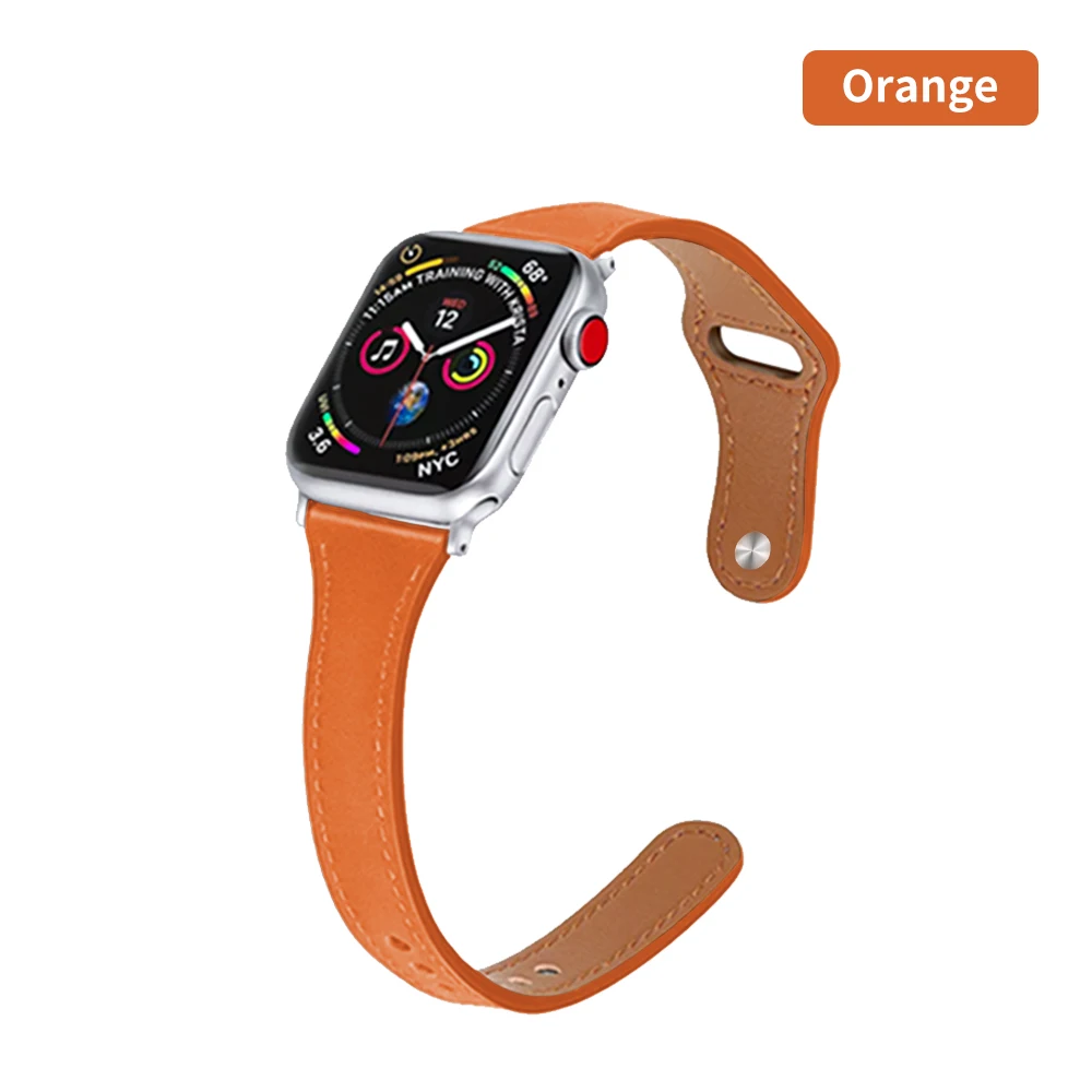 ตัวเลือกสินค้า สายหนังสุดหรูสำหรับ Apple Watch ทุกขนาด