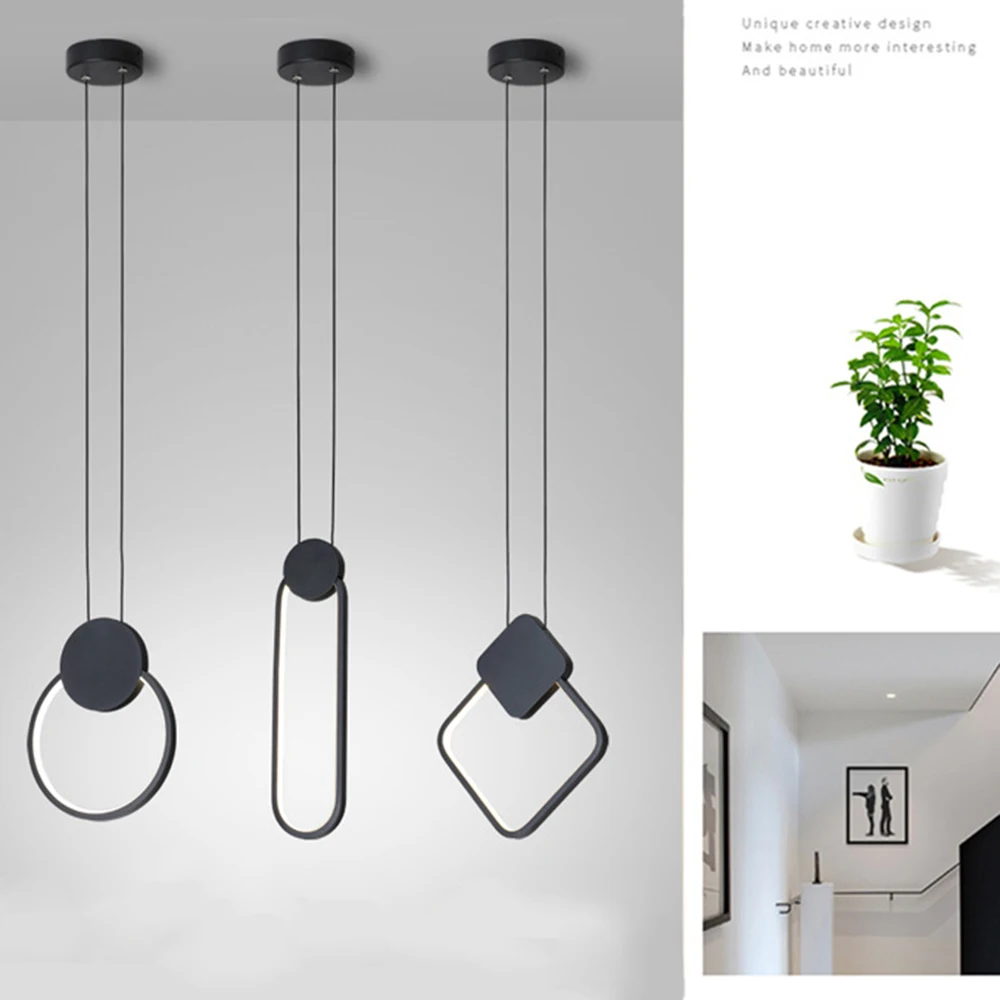 Люстра Черная для гостиной, столовой, кухни Люстра Черная для гостиной, столовой, кухни