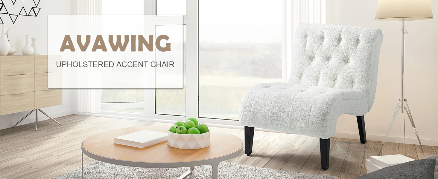 Armless chair