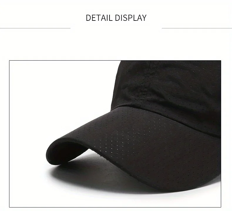 Outdoor schnell trocknender Golf Angel hut für Frauen Männer Sommer Sonnenhut Baseball mütze lässig atmungsaktive Sonnenschutz hüte – Detail 9