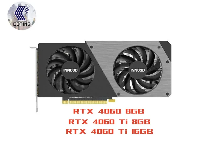 Inno3D GEFORCE RTX 4060 Ti 8G 16G Graphic Card GDDR6 Gaming Nvidia