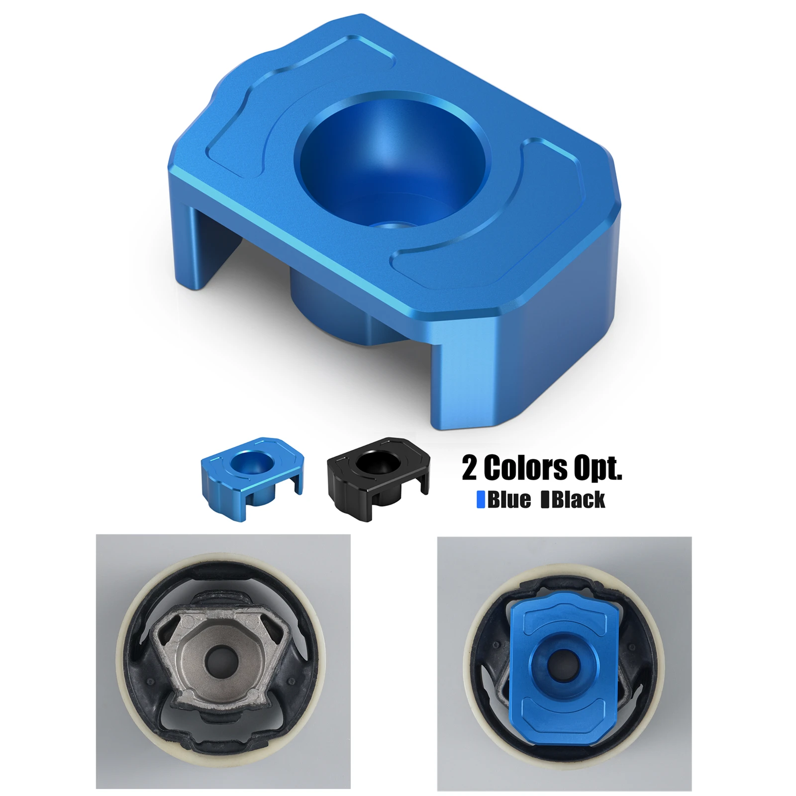 For MQB Lower Motor Mount Insert, for VW for Golf 7 MK7 Golf 8 MK8 Passat B8 Tiguan 2 MK2, Audi A3 S3 8V 8Y