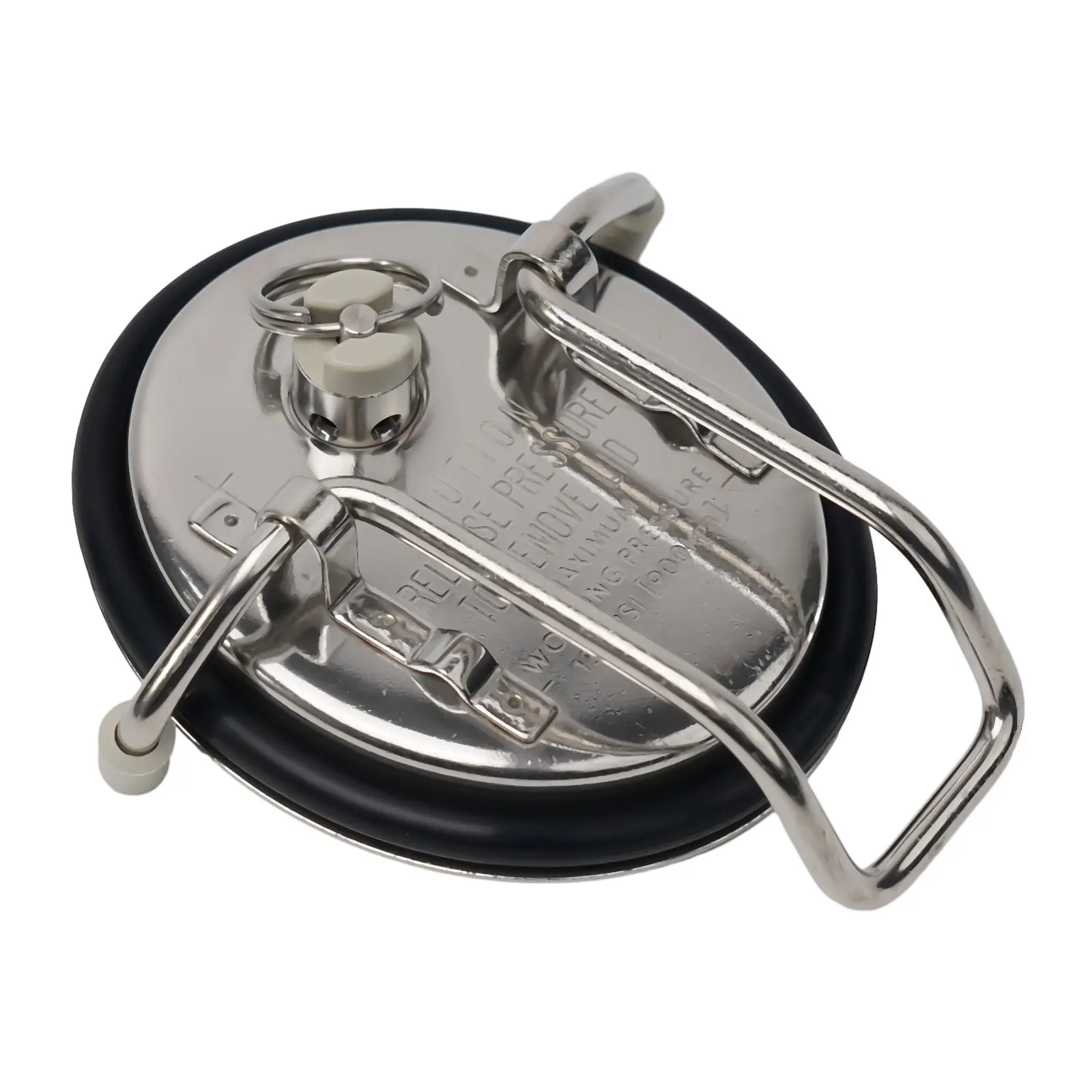 

Homebrew Keg Lid Easy Installation Labor saving Safety Relief Valve Carbonation Lid for Draft Beer Pin Lock Keg