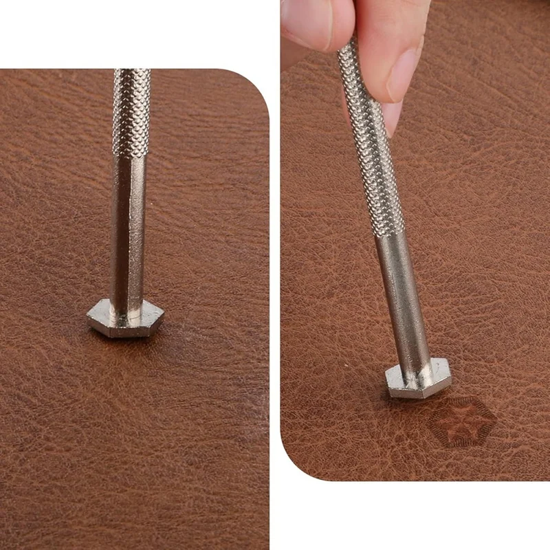 Leather Stamps 2 Pieces Professional Border Stamping Tools leather craft stamps