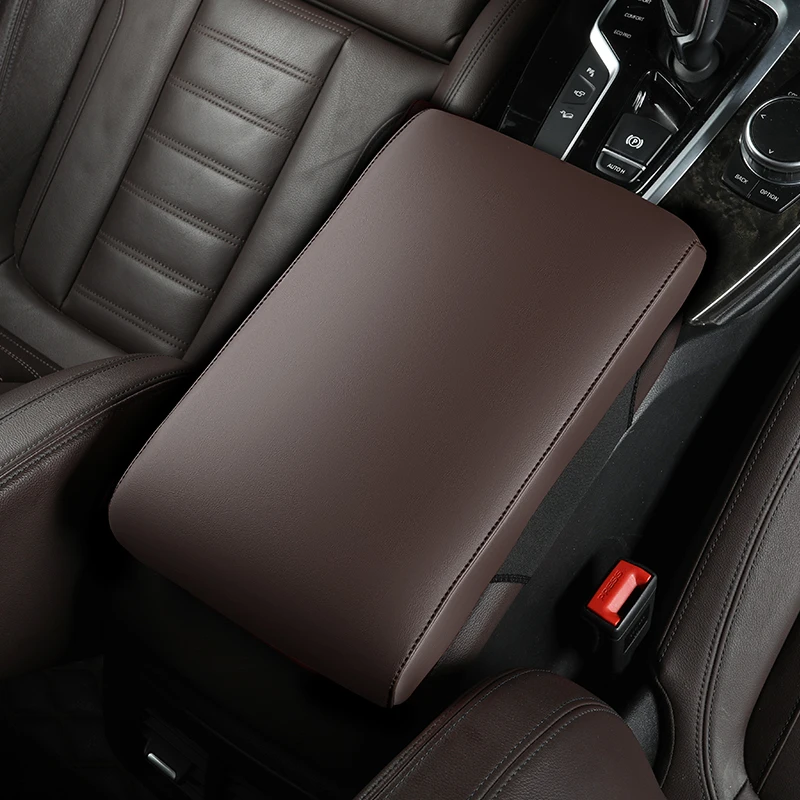 Cojín De Protección De Cuero Para Consola Central De Coche