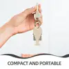 2 Pcs Tissue Box Key Toothpaste Bathroom Paper Towel for Dispenser Toilet Abs Plastic Keys 5