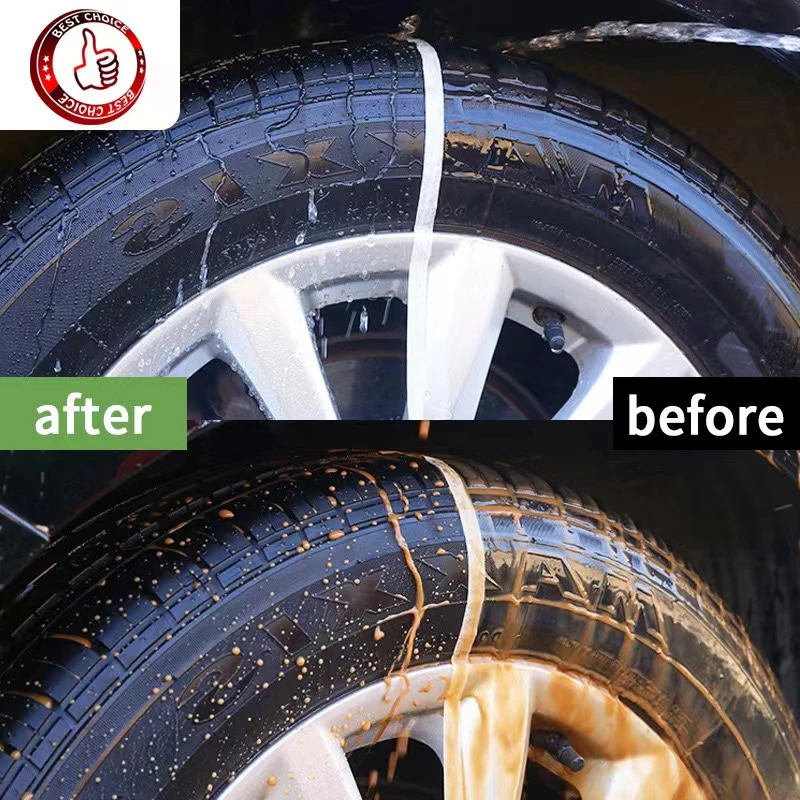 Car Tyre Cleaner Agent Shine Plastic Polishing Tire Blackening Coating Spray Wheel Refurbishing Car Washing Accessories HGKJ S22