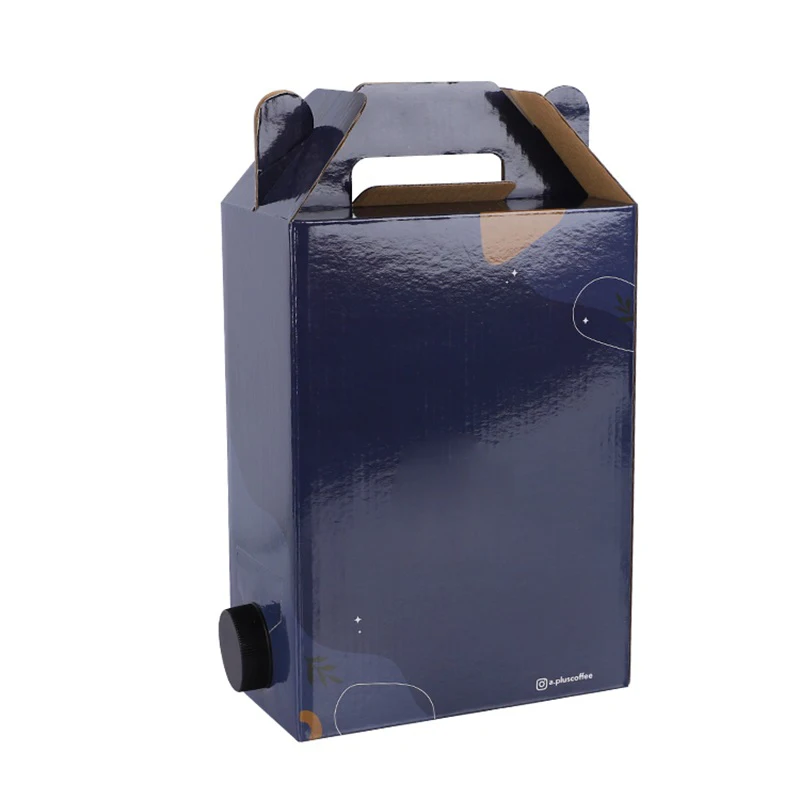 

Customized productLOKYO popular aluminum foil bag wine water takeaway eco friendly coffee box
