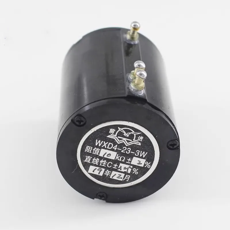1pcs Ten coils of wire wound potentiometer WXD4-23 3W 1K&Omega; 2.2K&Omega; 4.7K&Omega; 10K&Omega; Can rotate 3600 degrees