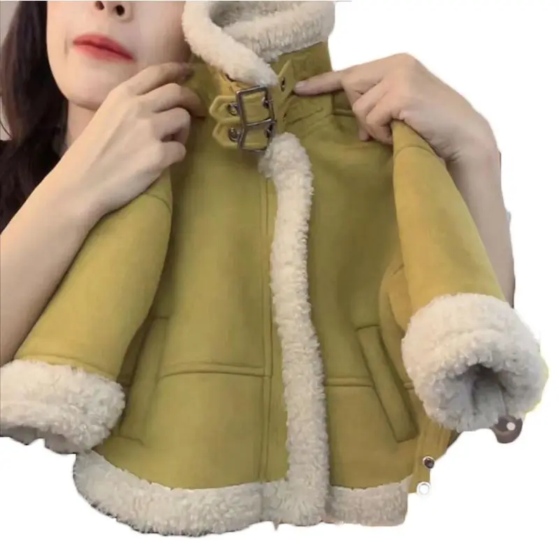 Girls Korean Jacket Fall and Winter Section New Thickened Padded Boys Children's Jacket
