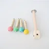 Rotating Bird Perch Stand with Bearing for Parrots - Durable Cork Material, Interactive Enrichment Play Toy for Cage Bird Toys 3