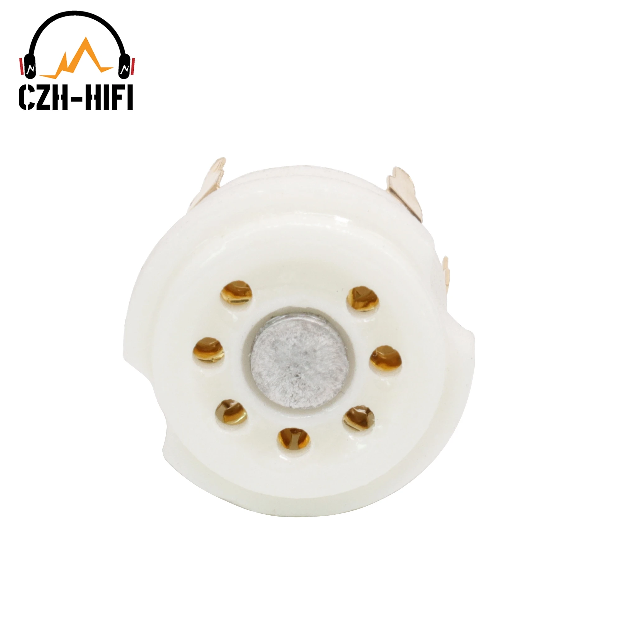 Tubo de Cerâmica Válvula Soquete Base Eletrônico 6z4 Ea91 Ec92 6x4 6j1 6j2 6j4 Amplificador Áudio do Vintage Faça Você Mesmo Alta Fidelidade 10 Peças 7pin B7g - Image 2