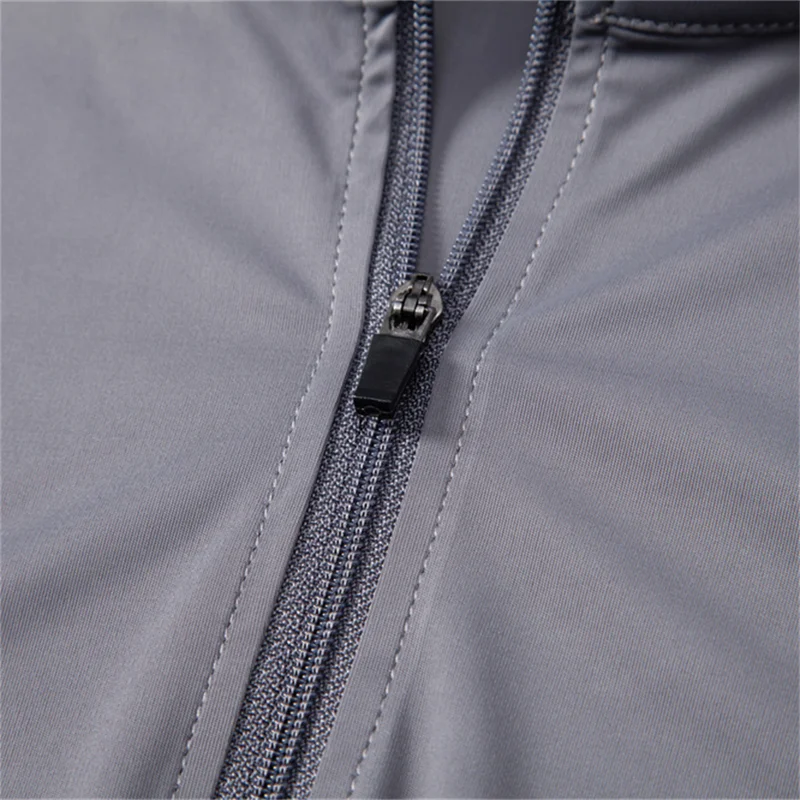AIOPESON 2025 Men's Spring Lightweight Breathable UV Protection Sun Shirt for Outdoor Activities Male T Shirt