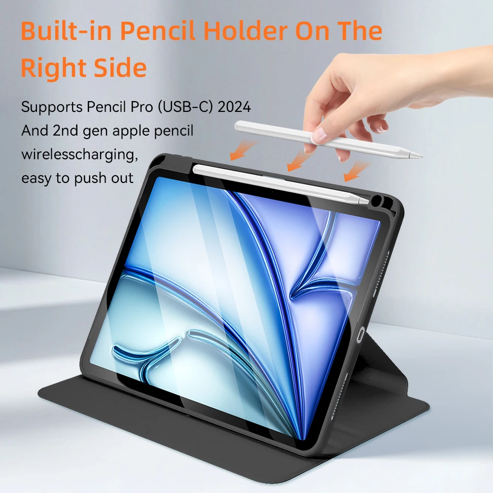 Versatile 360° Rotation iPad Case - Premium Protective Cover