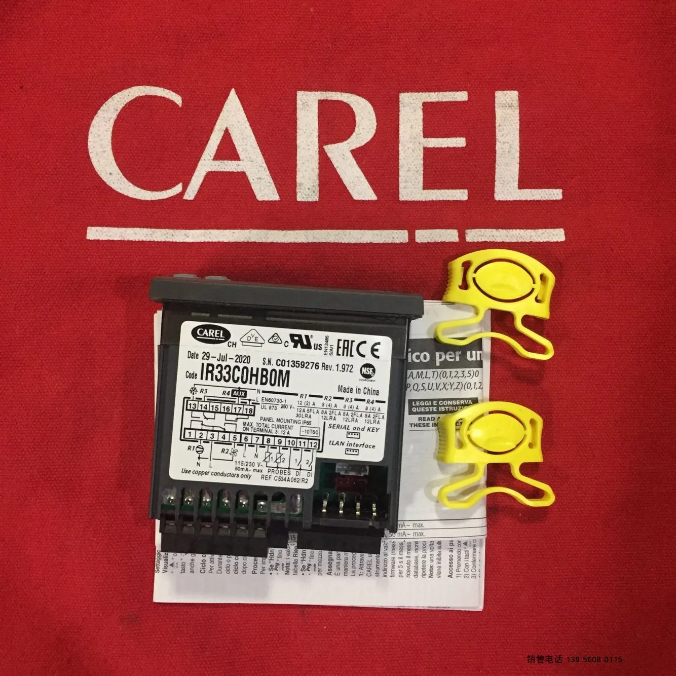 

Temperature Controller IR33C0HB0M -- IR33COHMOM