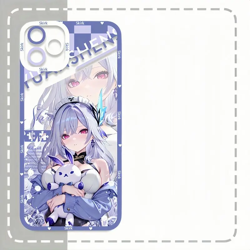 Skirk Character Design Phone Case - Genshin Impact Edition