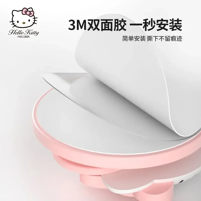 Sanrio Hello Kitty Car Hooks Wall-mounted Wall Hook Home Decor Holder Multifunction Masks Keys Organizer Hangers car hooks