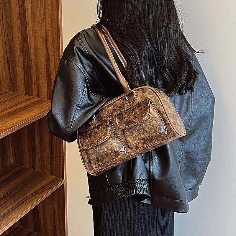 受注制【youll】pocket shoulder bag (2color)