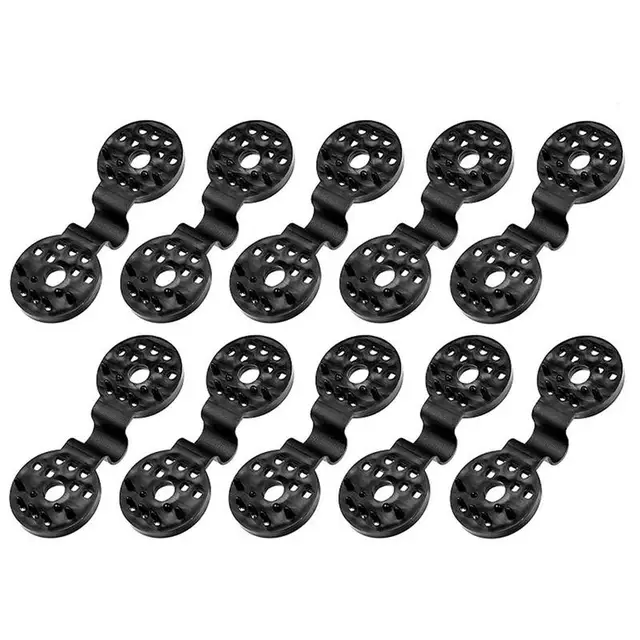 10Db Árnyékos Ruhával Rögzítő Klipek Pe Napsütéses Nettó Kerek Árnyalatú Ruhakapcsok A Külső Madárgátló Mezőgazdasághoz