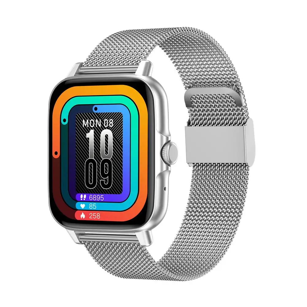 For Gt50 Intelligent Watch Bluetooth-compatible Call Waterproof Heart Rate Blood Pressure Blood Oxygen Monitoring Smartwatch