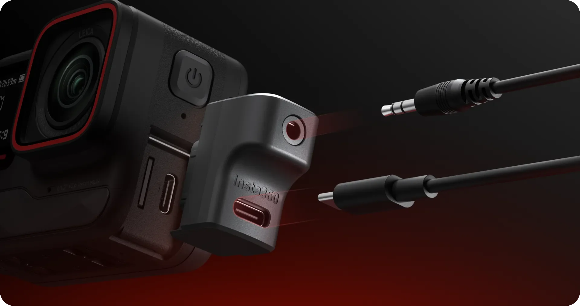 アクションフレームマイクマイク用マイク付き軽量デュアル3.5mm アクションフレームマイクマイク用マイク付き軽量デュアル3.5mm