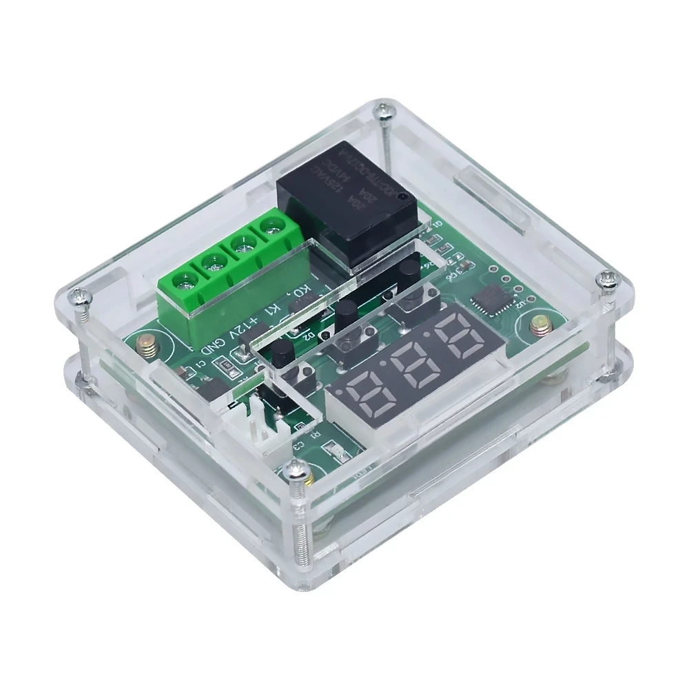 Digital Temperature Control Thermostat Switch Plate with LED Display