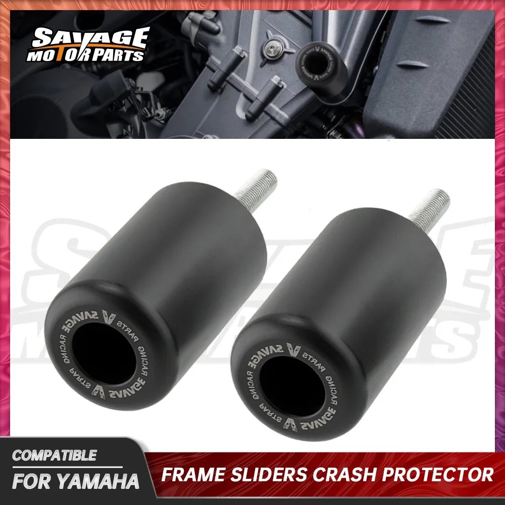 Фото Слайдеры рамы для YAMAHA MT09 Tracer 9 2022, защита от ударов MT 09 MT-09 2021, аксессуары для мотоциклов, Шпульки, защита от падения №1