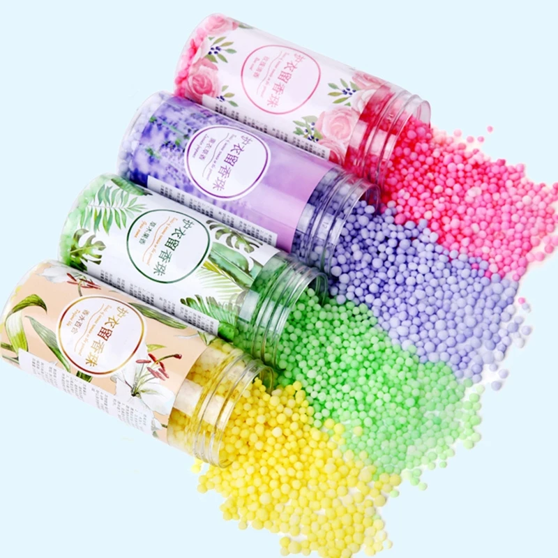 Laundry Beads 100/200g Bottle Clothes Protect Laundry Scent Beads Artifact for Home Bedroom Dormitory Clothes Cleaning