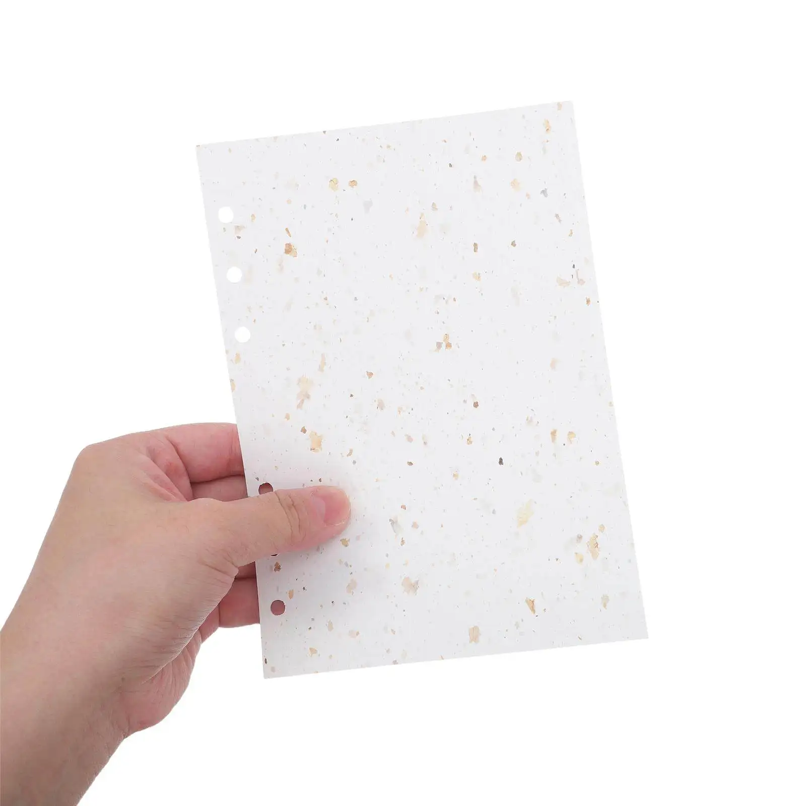 80매 A6 플래너 리필 용지 루즈리프 스크랩북 삽입지 저널 스케치북 필기 DIY 공예 빈티지 오거나이저 위클리