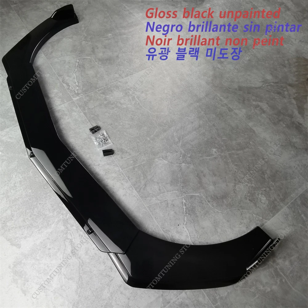 BMW E81 E82 E87 E88 1M 프론트 범퍼 립 스포일러 스플리터 디퓨저, 1 시리즈 레트로프트 M1 범퍼 2004-2014 바디 키트 튜닝