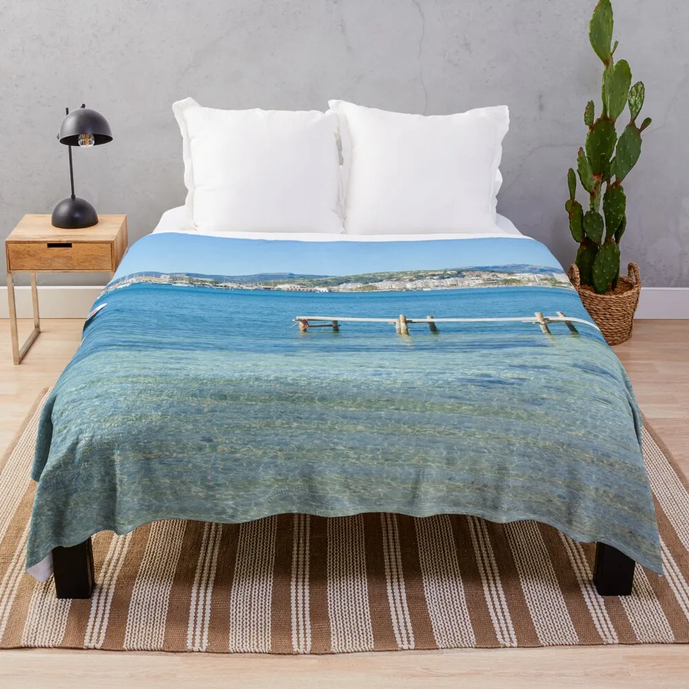 

Puerto Pollensa Pine Walk 8 Throw Blanket Blanket For Baby Thin Blankets