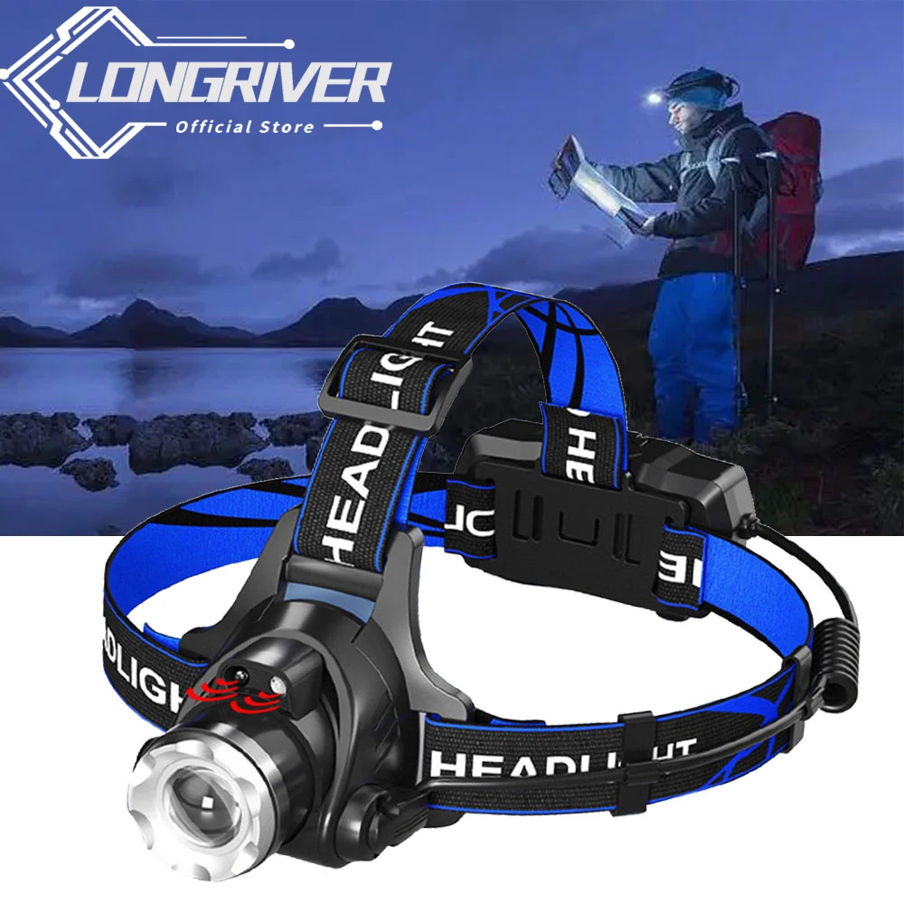 T6 L2 Zoomable Led Headlamp Fishing Headlight Waterproof Super Bright Camping Wild Adventure Light With 2x Batteries Headlamps Aliexpress