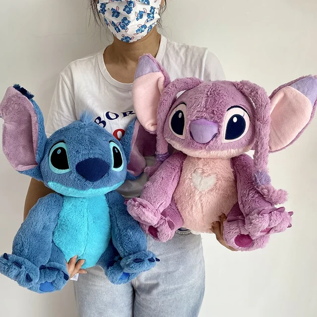 40cm Blue Stitch Stuffed Animal Plush Toys Soft Kawaii Disney Lilo And Stitch  Doll Gifts For Girlfriend Children Free Shipping - AliExpress