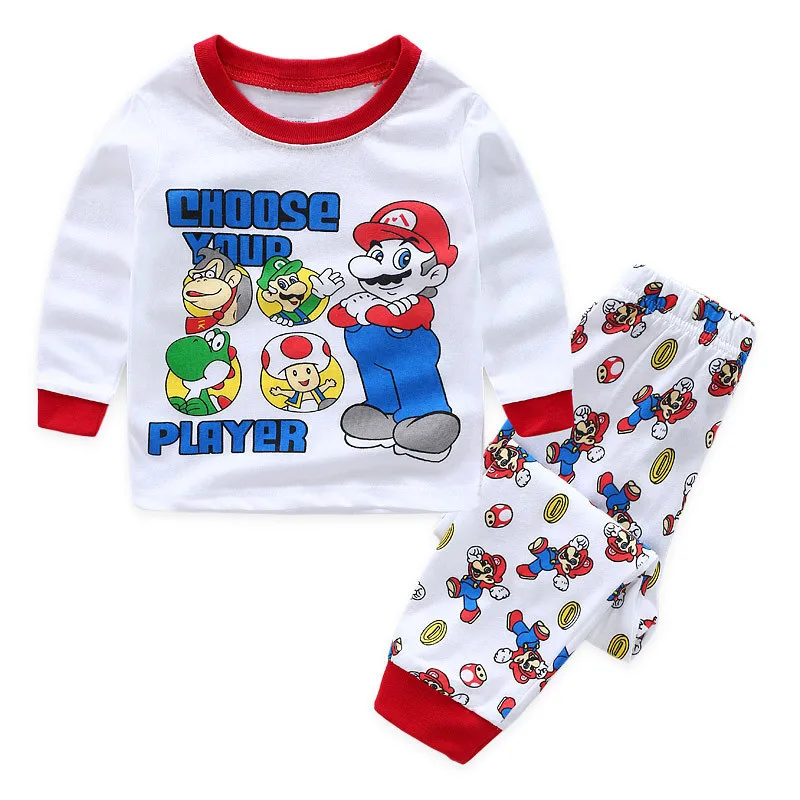 Super Mario Boys Loungewear Set products at discount prices wholesale ...