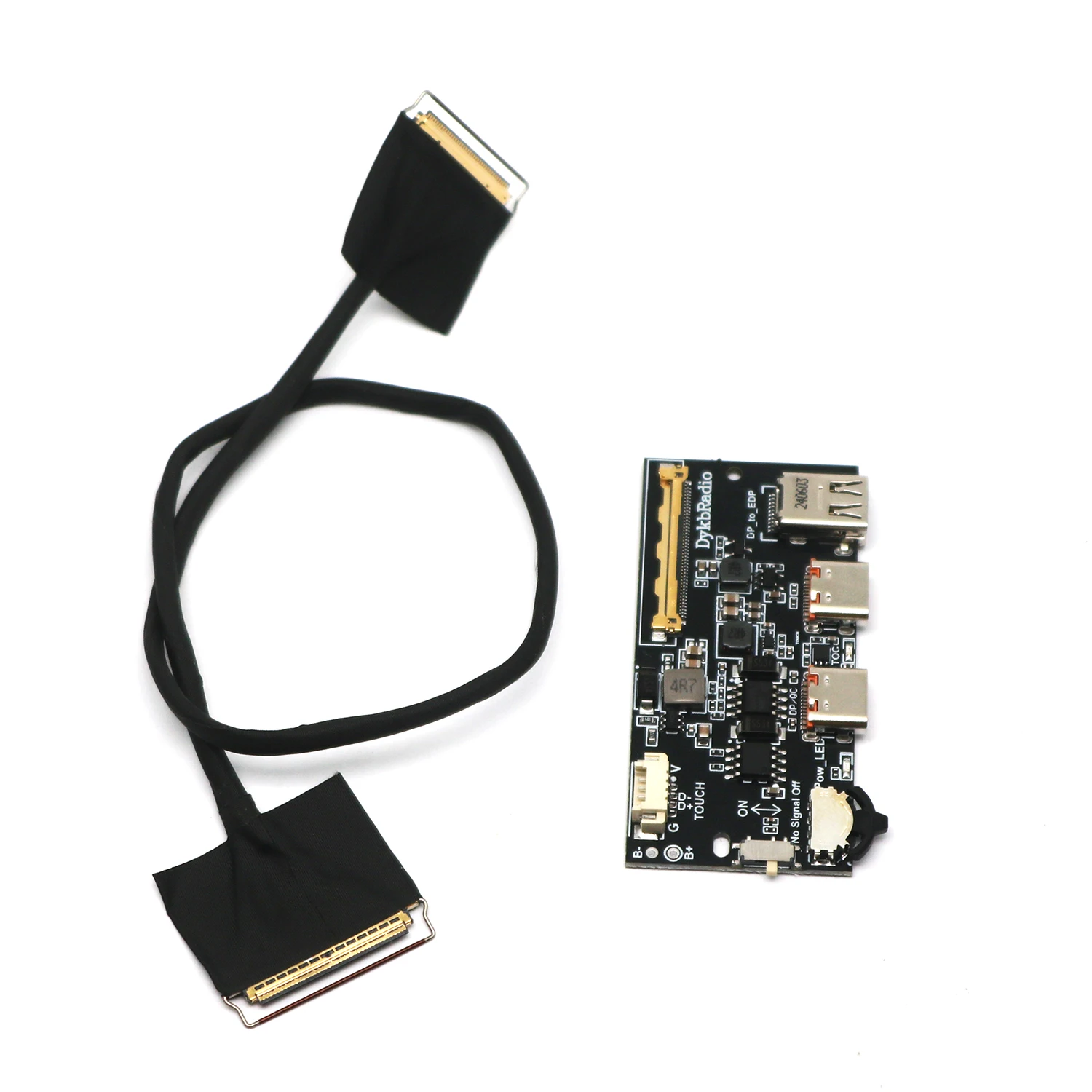 30-Pin 40-Pin DP zu EDP Treiberplatine EDP-Signalprojektion 2K 4K Tragbarer LCD-Bildschirm 60Hz 240Hz 1080P Monitor für Laptop – Detail 9