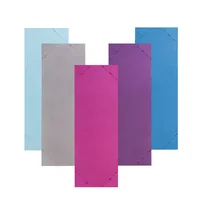 Anti-slip Yoga Mat Blankets 63*185cm Towel Gym Fitness Pilates Workout Sport Travel Solid Color Home Yoga Mat Cover Quick-drying 2