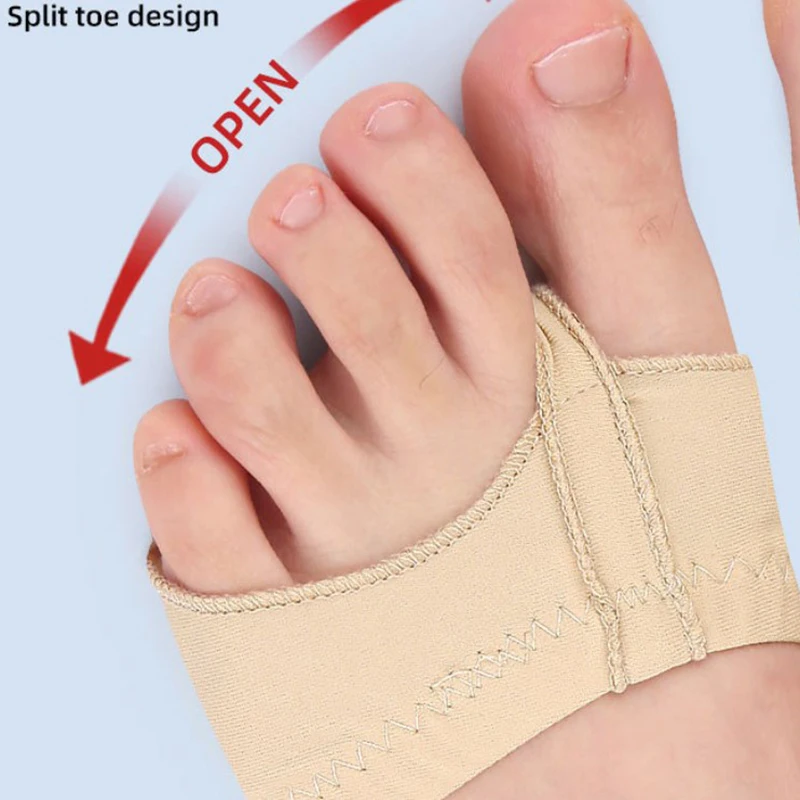 

1Pair Girls Women Belly Ballet Half Shoes Split Soft Sole Paw Dance Feet Protection Toe Pad Well Foot Care Tool Forefoot Cushion
